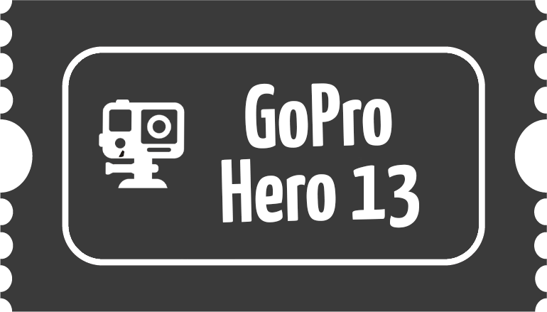 GoPro HERO 13 Prize Draw Ticket