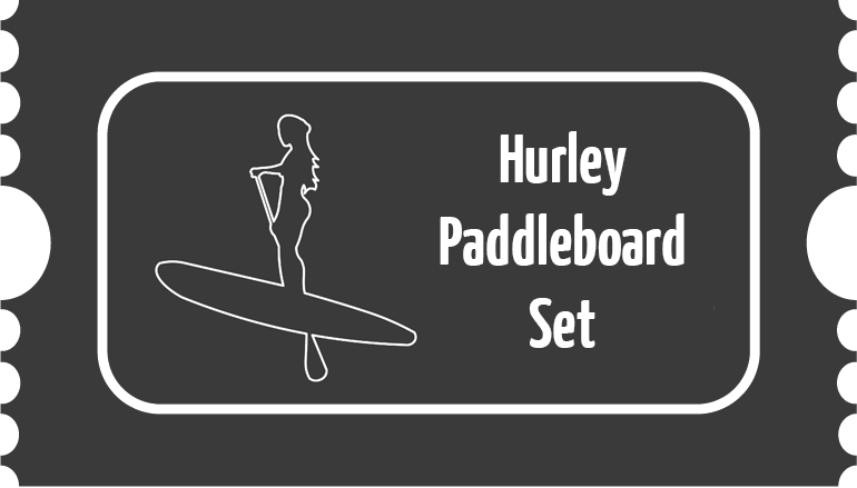 Hurley Paddleboard Set Prize Draw Ticket
