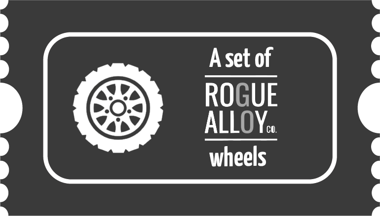 Rogue Alloys Prize Draw Ticket